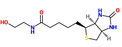 (image for) MC012296 N-(2-Hydroxyethyl)-5-[(3aS,4S,6aR)-2-oxohexahydro-1H-thieno[3,4-d]imidazol-4-yl]pentanamide